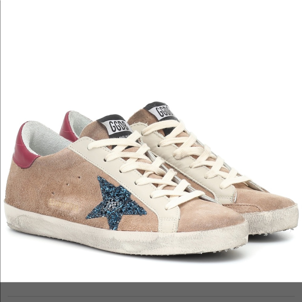 ISO tan suede Golden Goose. Size 37